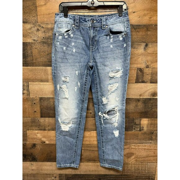 Miss Me Women's Boyfriend Ankle Jeans Size 27 - Picture 1 of 5
